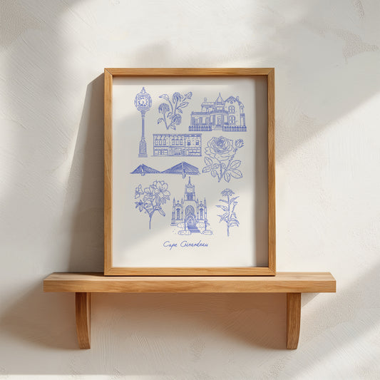 Cape Girardeau, Missouri Art Print