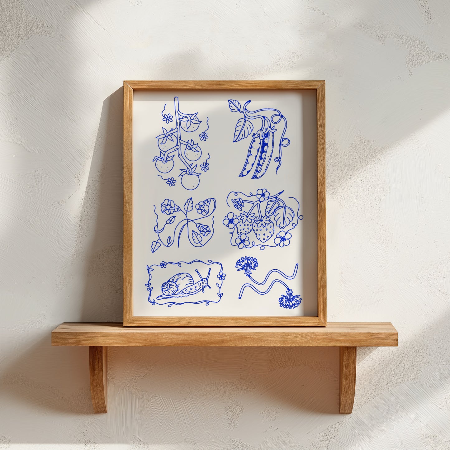 In the Garden Art Print