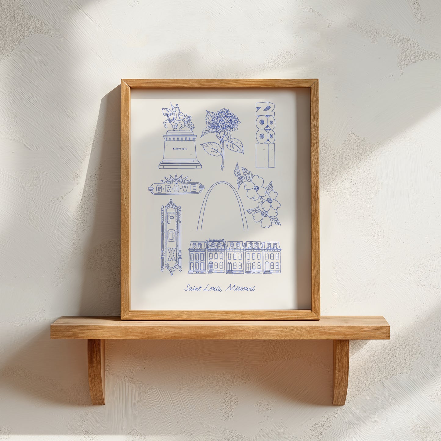 St. Louis, Missouri Art Print